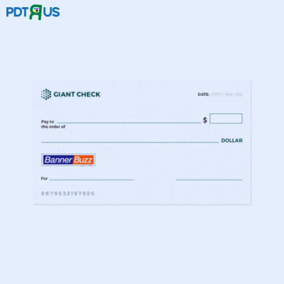 Custom Shape Cheques