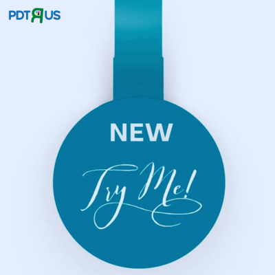 Plastic Free Shelf Wobblers