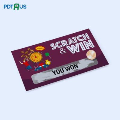 Monetary Value Scratch Cards