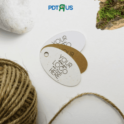 Oval Swing Hang Tags