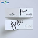 Folded Business Cards