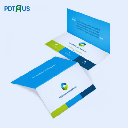 Folded Business Cards