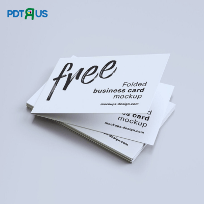 Folded Business Cards