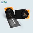 Folded Business Cards