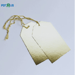 Gold Metallic Tags